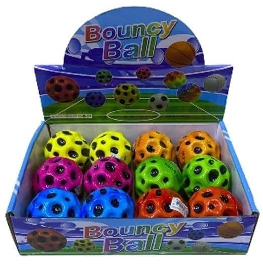 Bouncy Ball Ay Topu Yüksek Zıplayan Top ETM28 x12 li Paket