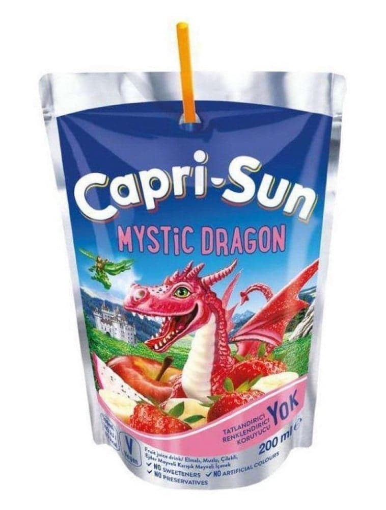 Capri-Sun Mystic Dragon 200 Ml Meyveli İçecek x20 li Koli