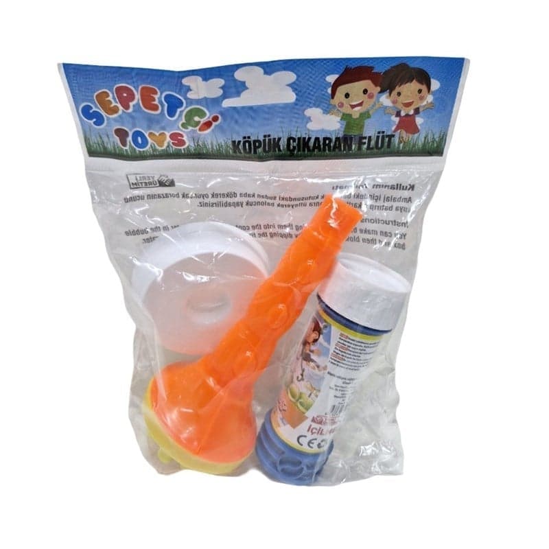 Sepetçi Köpük Atan Flüt Set x12 li Paket